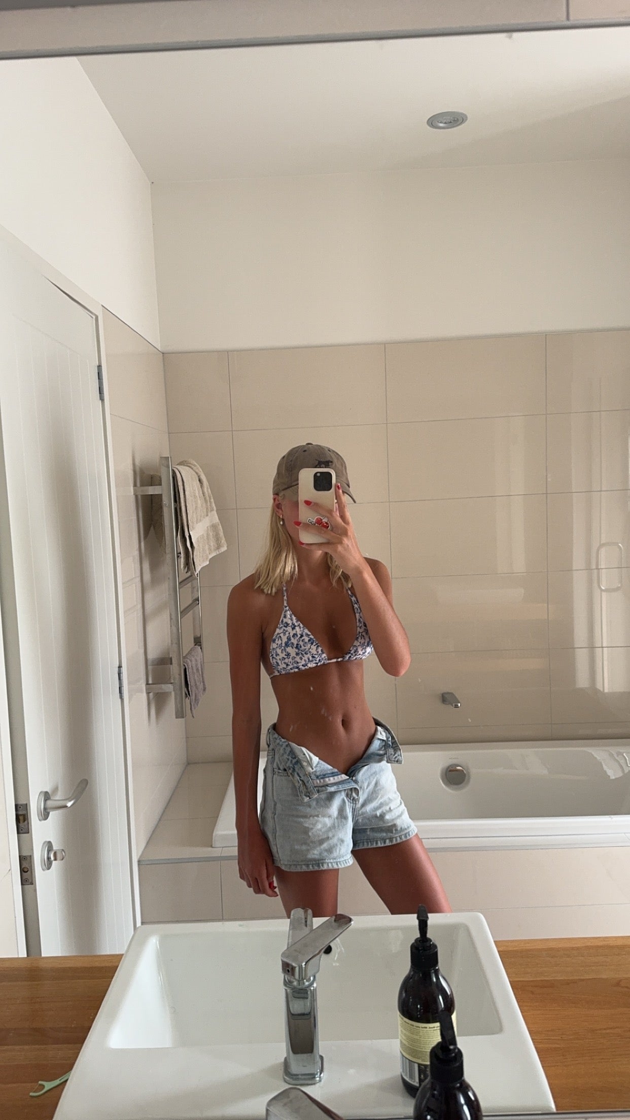 Santorini Bikini Top