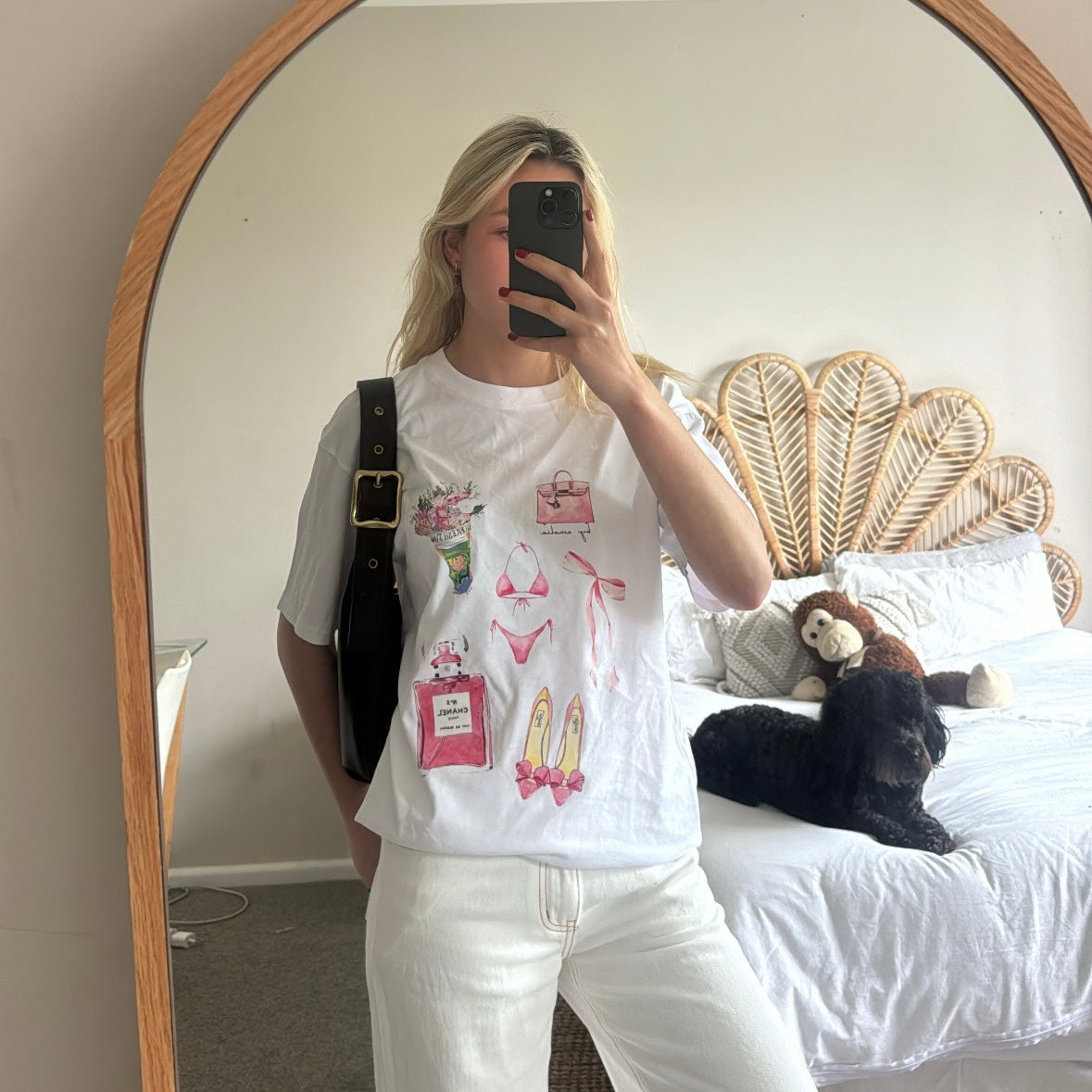 Pink Oversized Tee