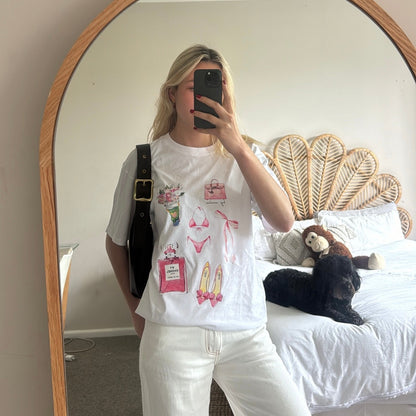 Pink Oversized Tee